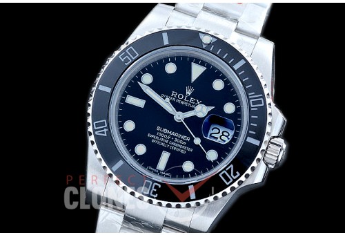 0 0 0 0 RLSS00971A GMF V2 904L Steel Submariner 116610LN SS/SS Black A-2824