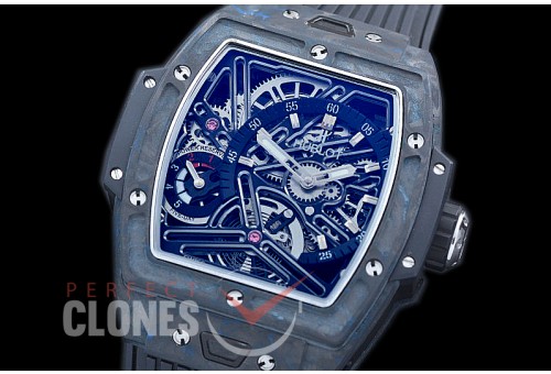 HB-SPT-081 Spirit of Big Bang Tourbillon Carbon Black FC/RU Black Customised Asia Auto 
