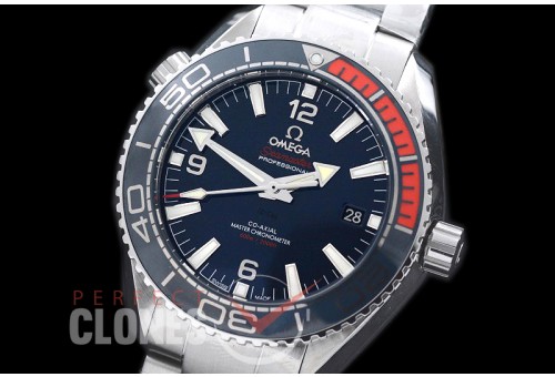 OMCPO435-206S 2018 Planet Ocean "Pyeongchang 2018" Limited Edition SS/SS Blue Asian 2824/8900