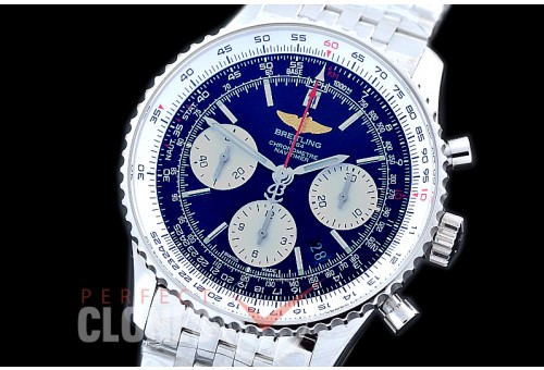 0 0 BLNB01-102 Navitimer B01 SS/LE Black A-7750 28800