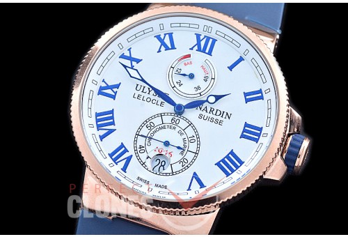 UNMM-321 Maxi Marine RG/RU White-Blue Classic Roman Asian PR M