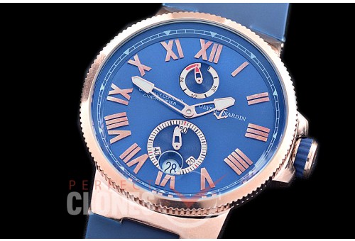 UNMM-328 Maxi Marine RG/RU Blue New Style Roman Asian PR M