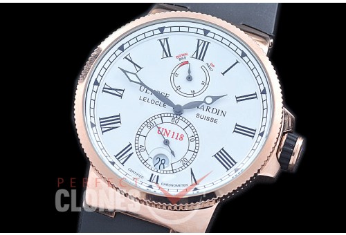 UNMM-341 Maxi Marine RG/RU White Vintage Roman Asian PR M
