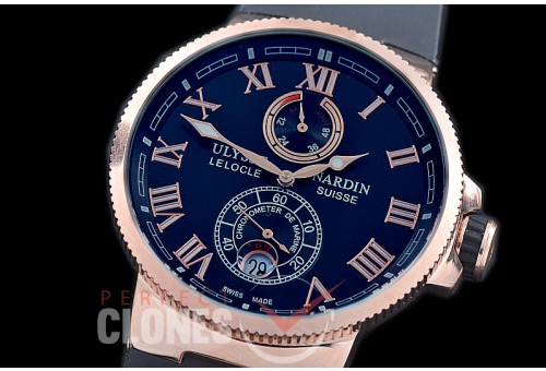 UNMM-322A Maxi Marine RG/RU Black Classic Roman Asian PR M