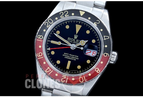 RLGV-50-103B Vintage 50s GMT Master 6542 SS/SS Black / Black-Red Bez A-2836Bez A-2836
