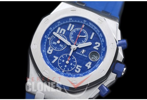 AAP00127 2018 Royal Oak Chrono 26470 Indigo Blue SS/RU Blue A-3126 Sec@12