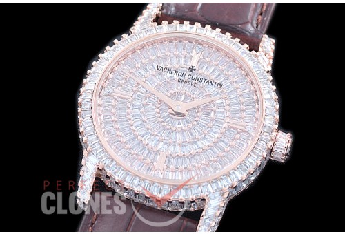 0 0 0 VCP00022 Patrimony Bling RG/LE Diam Jap Miyota 9015