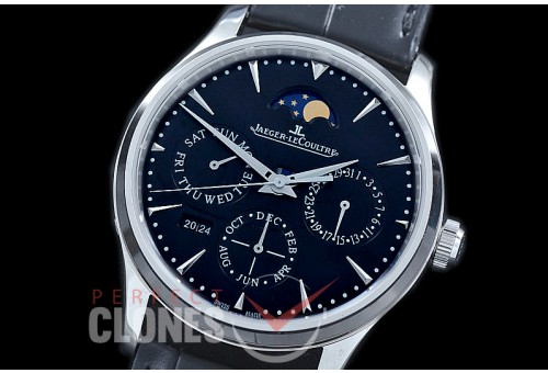 0 JL-MPC-102 Master Perpectual Calender SS/LE Black Asian Customs Movt 