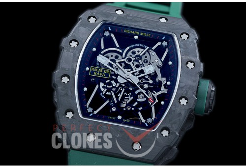 0 0 0 RM035-02-011B KVF RM035-02 Rafal Nadal Tourbillon NTPT/RU Skeleton Customized Movt