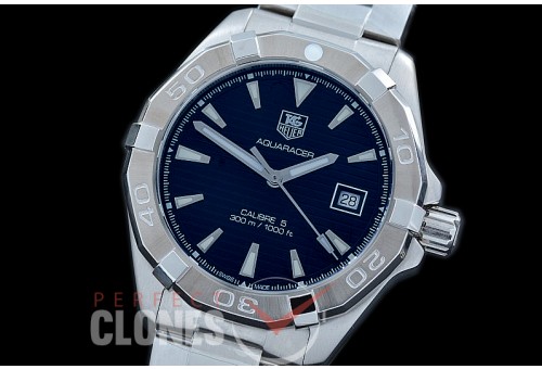 0 0 TGAQ-C5-022 Aquaracer Calibre 5 Automatic SS/SS Black Asian 2824