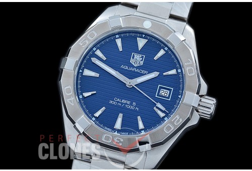 0 0 TGAQ-C5-023 Aquaracer Calibre 5 Automatic SS/SS Blue Asian 2824