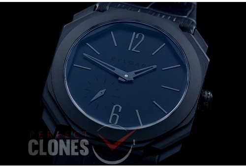 BVL-OCT-162L Octo Automatic PVD/LE Light Black Asian 2813 Secs at 7