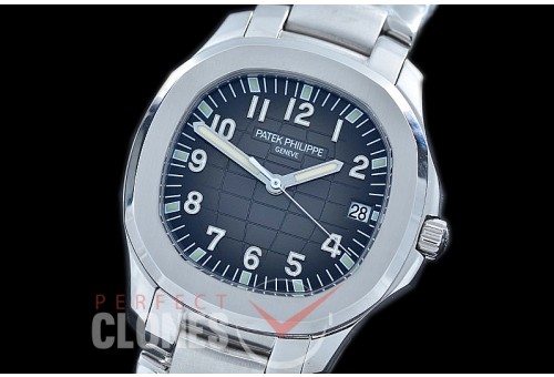 0 0 PPAQ-5167-051S 3KF Aquanaut 5167 SS/SS Black Miyota 9015 Modified Calibre 324SC