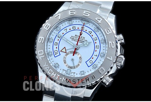 0 0 0 RYM2-051 JHF Yachtmaster II 116689 SS/SS White A-7750