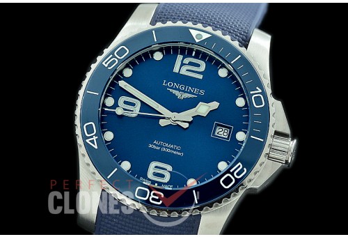0 LG-HC-102R ZF HydroConquest Ceramic Automatic SS/RU Blue Miyota 9015 