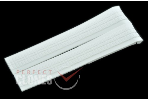 0 0 PPACC00011 Aquanaut Rubber Strap - White 