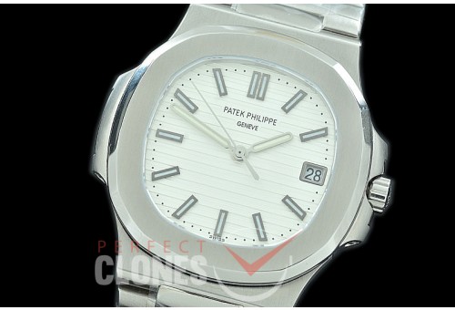 PP00351S TBF Nautilis 5711 SS/SS White Miyota 9015 Modified Calibre 324SC