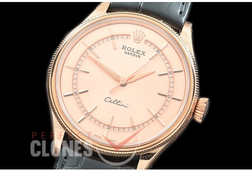  0 RLCT00038 GMF 50505 Cellini Time RG/LE Rose Gold Sticks SA 3132