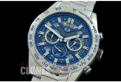 TGCH1-123S Carrera Heuer-01 Racing Limited Ed SS/SS Blue Jap OS20