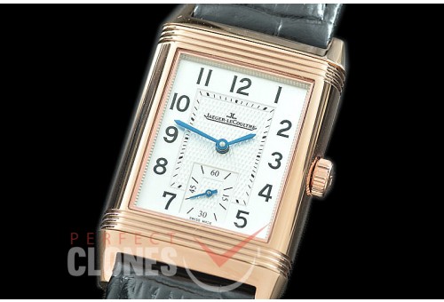 0 JLR-038 PPF Reverso Classique Automatic RG/LE White/Black Asian Customised Movement 