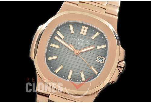PP00513S BP Nautilis 5711 RG/RG Grey Miyota 9015 Modified Calibre 324SC