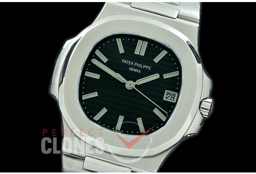 PP00502S BP Nautilis 5711 SS/SS Black Miyota 9015 Modified Calibre 324SC