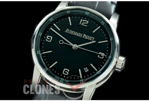 AP-15210-102 TNK-F Code 15210 11.59 Automatic SS/LE Black Miyota Asian Clone Calibre 4302 2880
