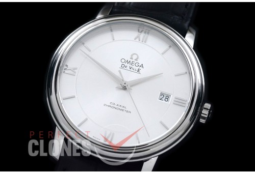 0 0 OMDE00031 Deville Classic Automatic SS/LE White Roman Miyota 9015