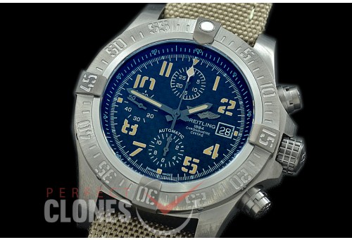 BLSA00056 ANF Avenger II Chrono Night Mission DLC/NY Black CF Num A-7750