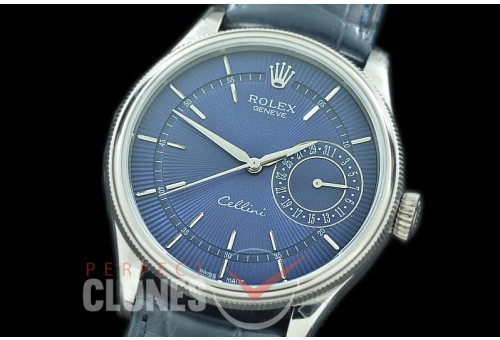  0 0 0 RLCDT00013 GMF 50519 Cellini Date SS/LE Blue Sticks SA 3165