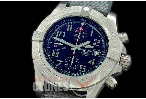 BLSA00057 ANF Avenger II Chrono SS/RU Black Num A-7750