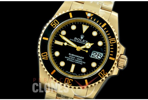 0 0 0 RLSF00201 BP Submariner 116618LN YG/YG Black VR 3135 - Special Offer