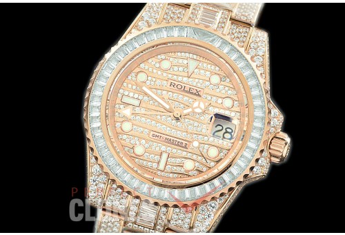 RLGS-ICE-102 TWF GMT Master II 116765TBR Ice Special Edition RG/DIAM/RG A-2836 