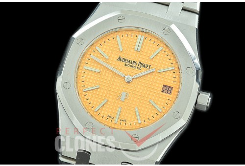0 0 0 AP15202-604 XF/VSF Royal Oak Jumbo Automatic 15202 SS/SS Pink Gold Asian Clone Calibre 2121 