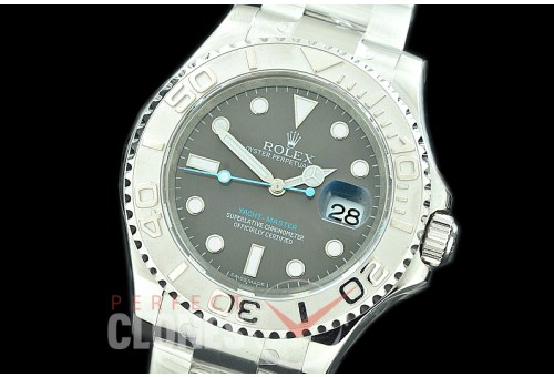 0 0 RYMEN00951 JF/ARF 126622 904L Steel Yachtmaster Men SS Dark Rhodium SH 3135