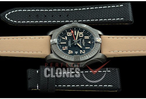 0 0 0 BLSA2-0088 ANF Avenger Night Mission Special Edition GMT DLC/LE Black Asian 2836 - Free Strap Bundle 