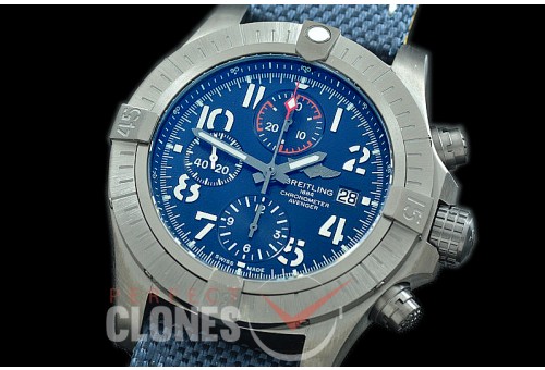 BLSA00062 ANF Avenger II Chrono TI/NY Blue Num A-7750