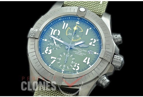 BLSA00063 ANF Avenger II Chrono Night Mission TI/NY Green Num A-7750