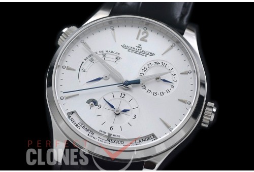 0 JLMRDT-101 Master Reserve Duo Time SS/LE White Asian Modified Movt 