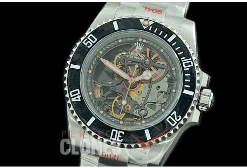 0 0 0 RLSS-LADG-111 Les Artisans De Geneve "Andreas Pirlo Limited Ed" Submariner No Date114060 SS/SS Skeleton SA 3130