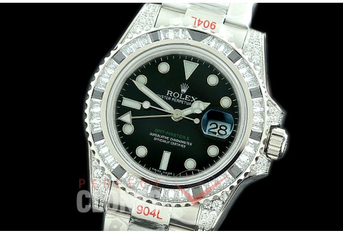 0 0 0 0 0 RLGS00936 GMF 904L Steel V3 GMT 116759SANR SS/Diam/SS Black SA 3186 CHS