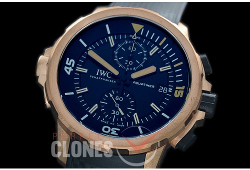 0 0 IWAQT-057 V6F/XF/VSF Aquatimer Chronograph Special Edition Expedition Charles Darwin IW379503 BR/RU Grey A-7750 Mod to Calibre 89365