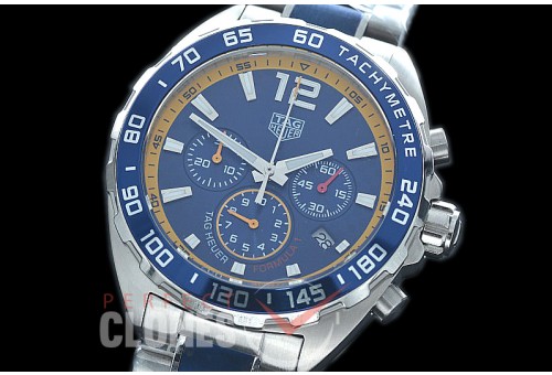 0 TGF1-00003S1 Formula 1 Red Bull Limited Ed Chronograph SS/SS Blue CF OS 10 Qtz