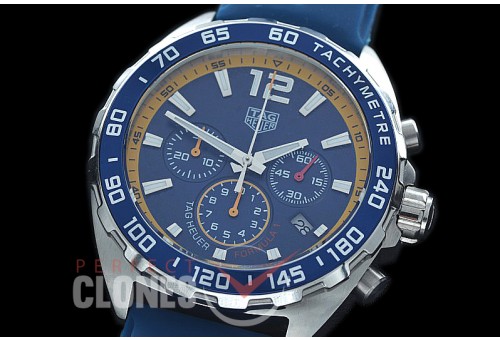 0 TGF1-00003 Formula 1 Red Bull Limited Ed Chronograph SS/RU Blue CF OS 10 Qtz