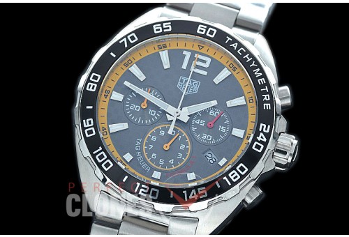 0 TGF1-00004S Formula 1 Red Bull Limited Ed Chronograph SS/SS Grey CF OS 10 Qtz