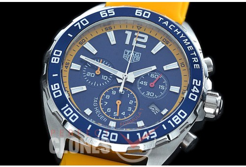0 TGF1-00003A Formula 1 Red Bull Limited Ed Chronograph SS/RU Blue CF OS 10 Qtz