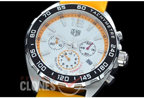 0 TGF1-00001A Formula 1 Red Bull Limited Ed Chronograph SS/RU White CF OS 10 Qtz