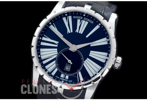 0 0 0 RDCAL-103 Excalibur 42 Automatic SS/LE Blue Roman Customize RD830 