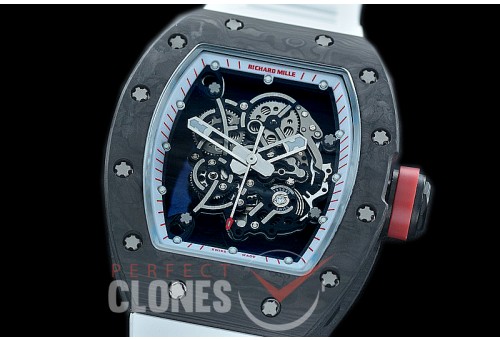 0 0 0 0 RM055-01-101 RM055 Bubba Watson NTPT Limited Edition FC/RU Skeleton M8215 Mod 