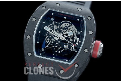 0 0 0 0 RM055-01-106 RM055 Bubba Watson NTPT Limited Edition FC/RU Skeleton M8215 Mod 